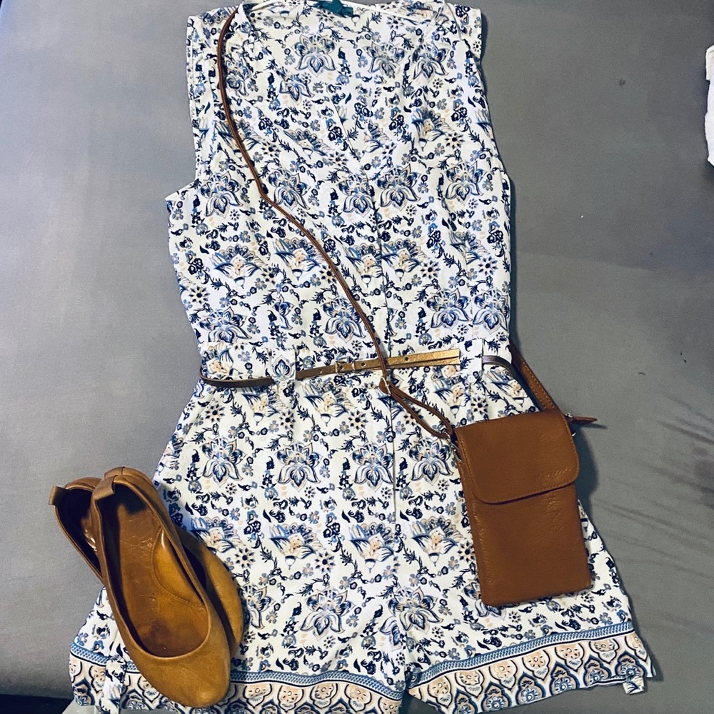 Fleur Bleue Romper